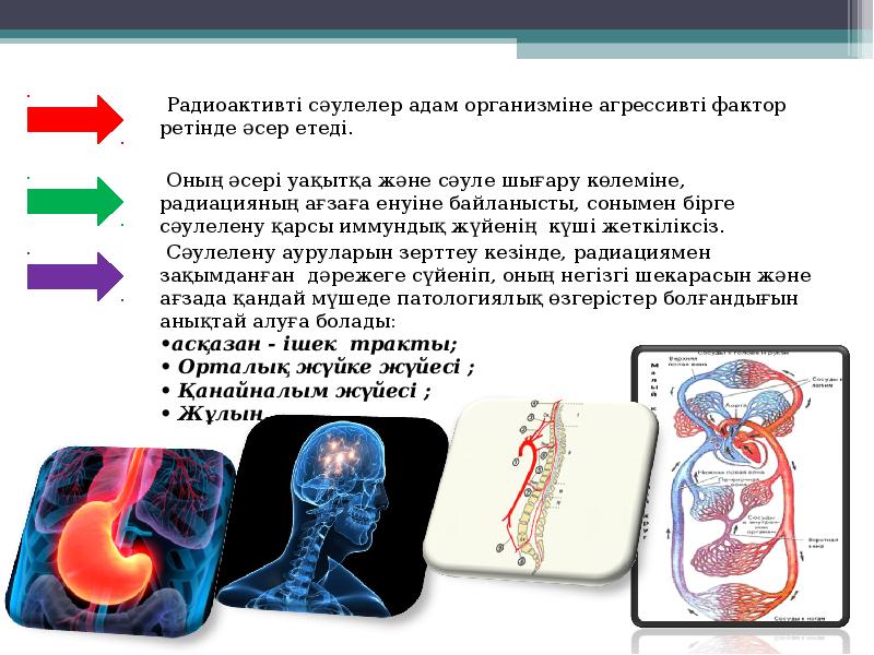 Радиоактивті сәулелердің биологиялық әсері радиациядан қорғану презентация