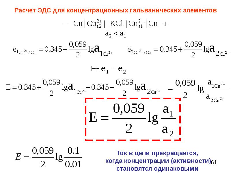 Вычислите эдс элемента. ЭДС гальванического элемента формула. Как вычислить ЭДС гальванического элемента. ЭДС гальванического элемента определяется по формуле. ЭДС гальванического элемента ni /ni+2.