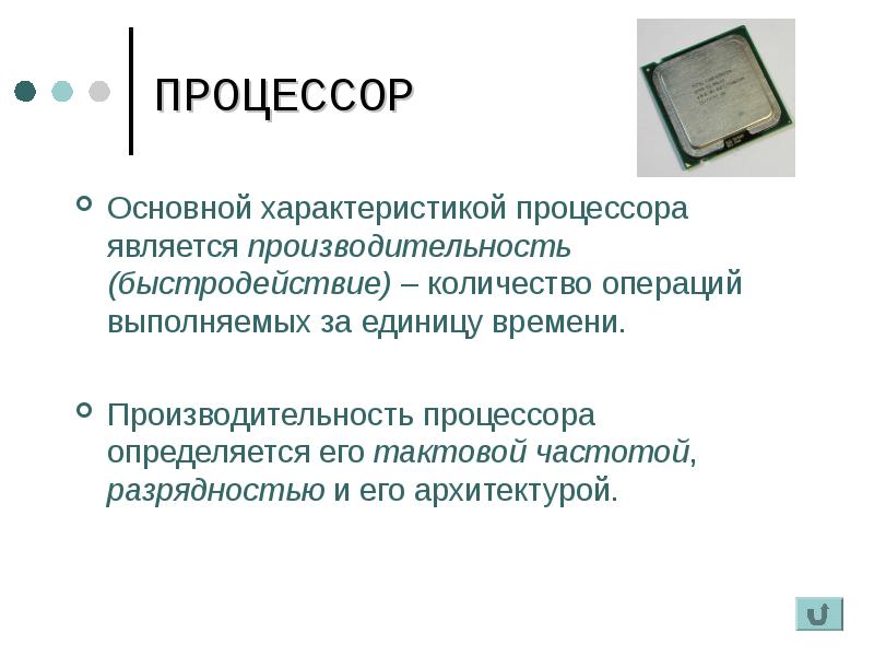 Презентация про процессор компьютера