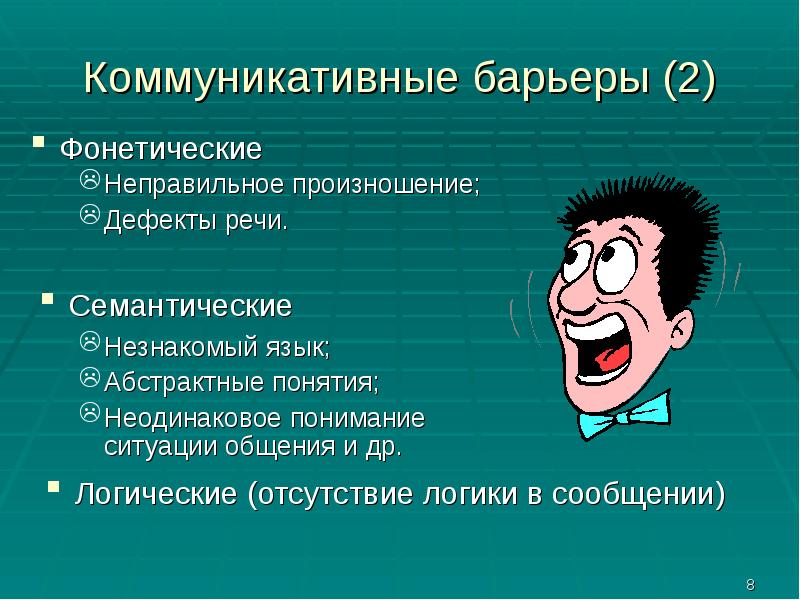 Коммуникативная сторона общения презентация