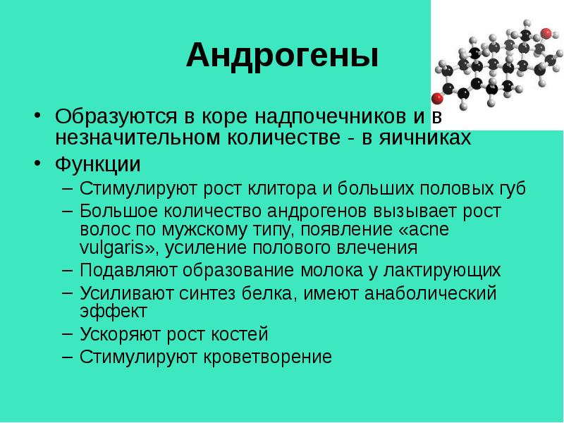 Гормоны надпочечников рост волос