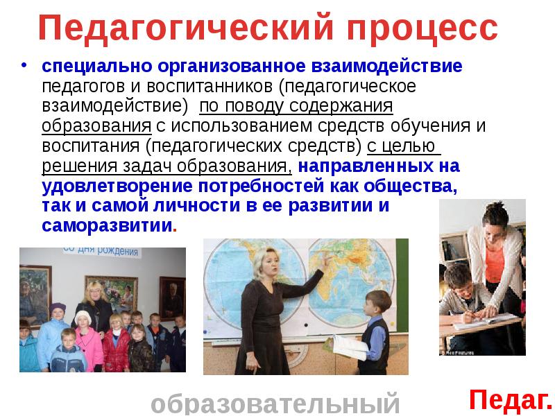 Презентация основы педагогики