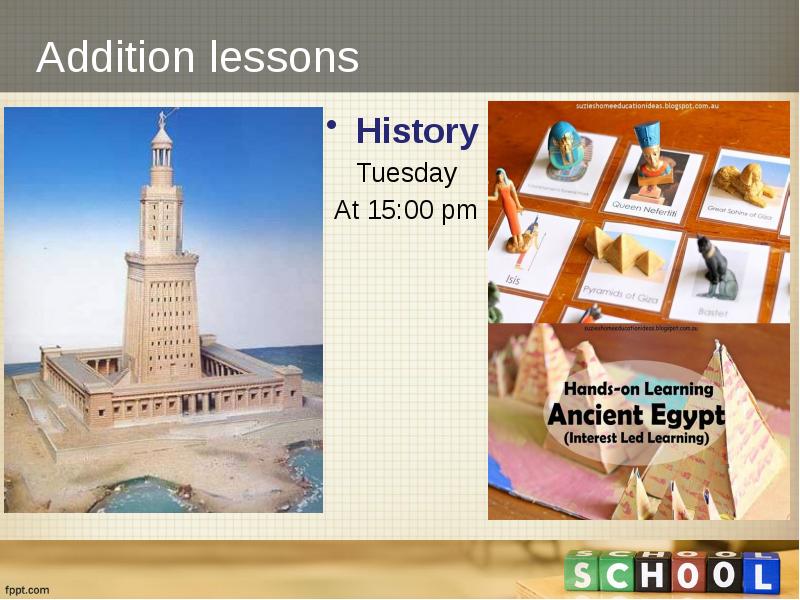 History lessons. Welcome to our School site проект 9 класс. Проект по английскому языку Welcome to our School site. History Lesson. Additional Lessons.