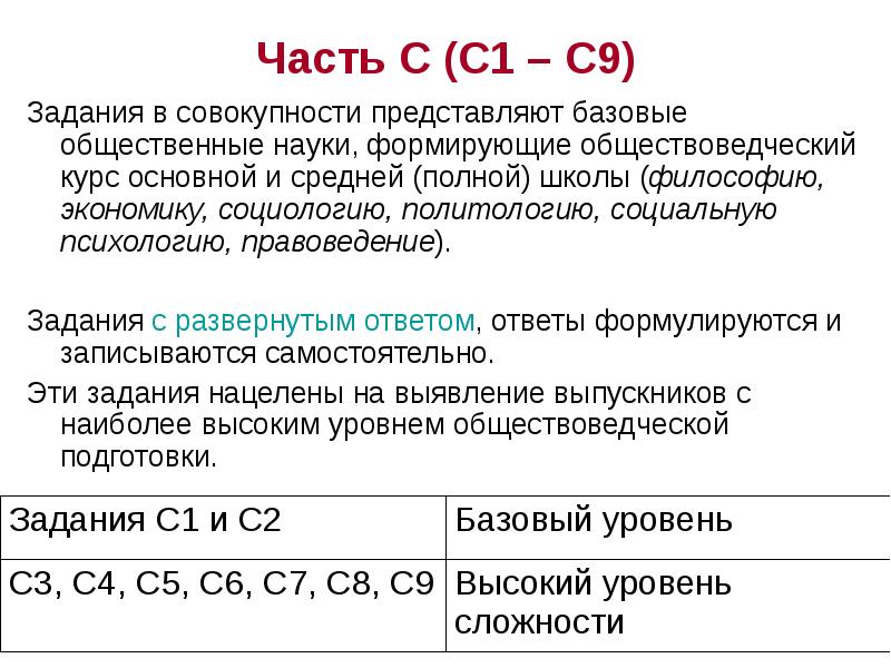 Совокупность заданий