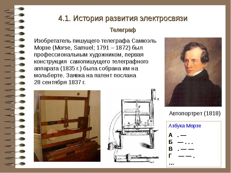 Презентация про телеграф