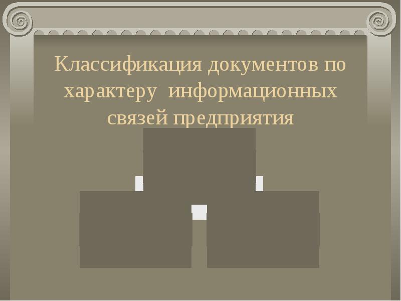 Презентация классификация документов