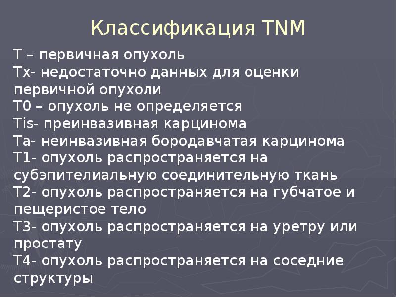 Классификация TNM Классификация TNM
