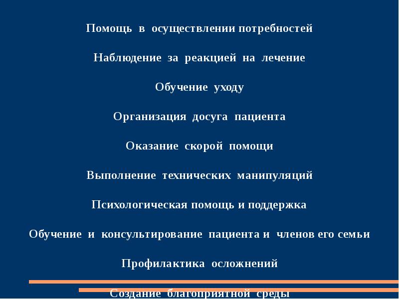 Презентация на тему сестринское дело в терапии