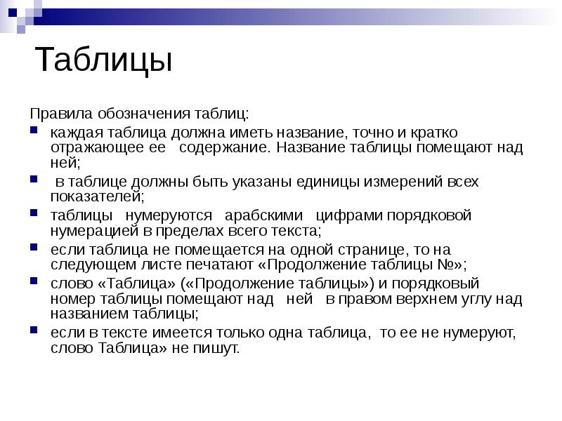 Назови точно. Порядок подготовки курсовой работы. Таблица должна иметь. Обозначение таблицы в тексте. Нормы нотации.