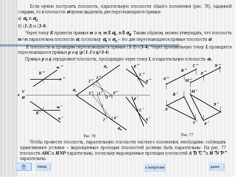 Запишите с помощью символов взаимное расположение точек прямых и плоскостей изображенных на рисунке