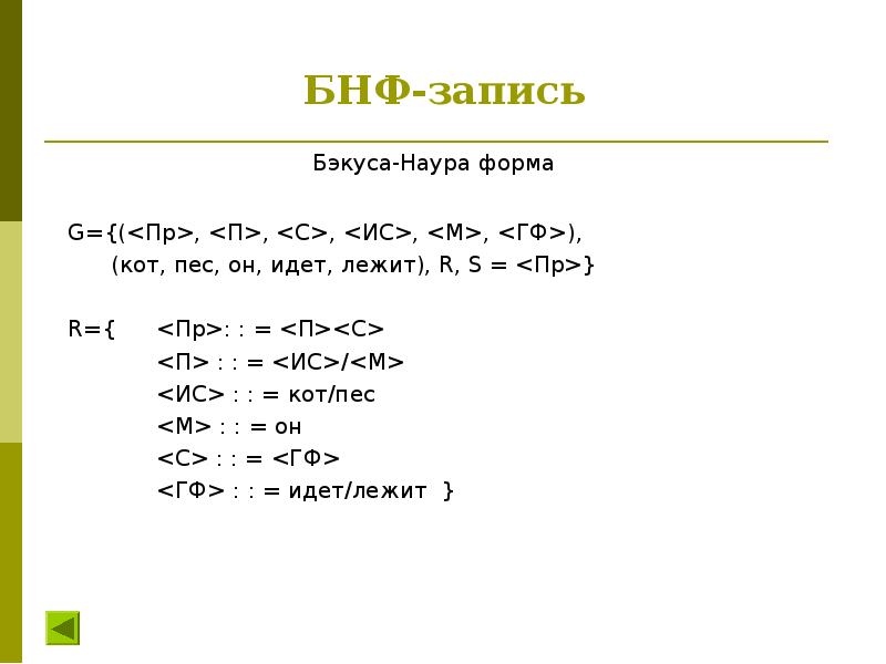 Форма бэкуса наура. Язык Бэкуса Наура. БНФ это программирование. Форма Бэкуса-Наура примеры.