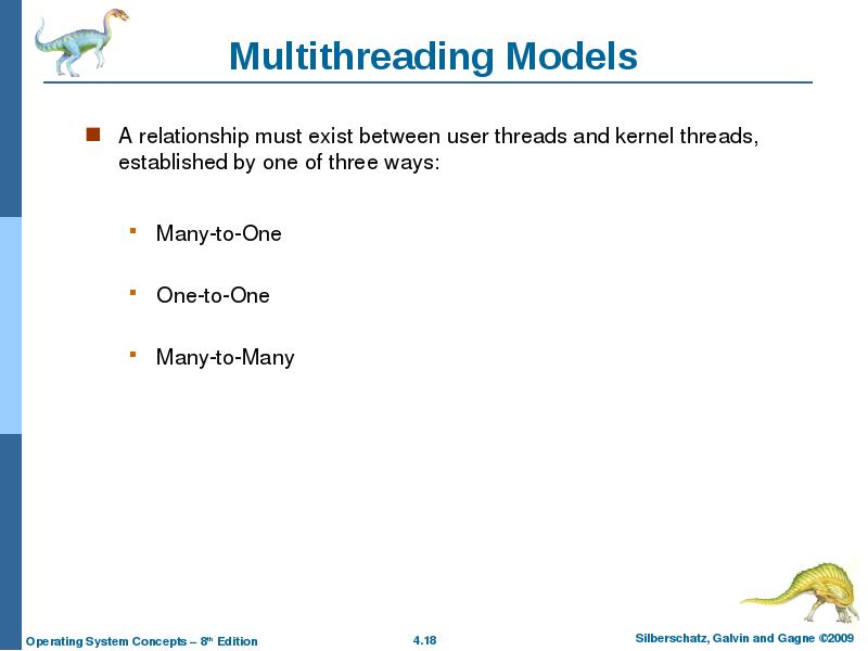 Operating system. Chapter 4: Threads
