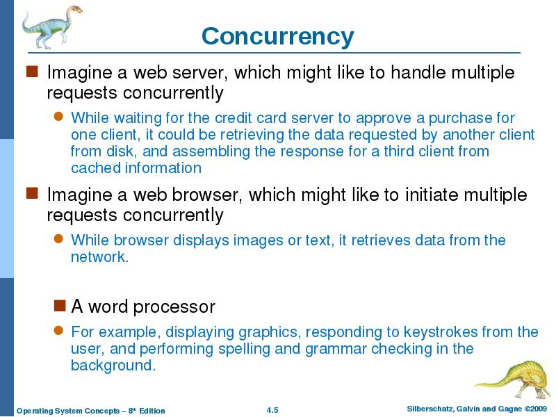 While browser. Concurrency.