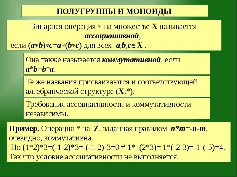 Ассоциативность множеств