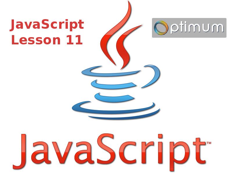 JavaScript Lesson 11