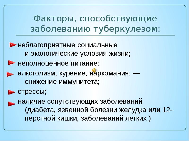 Лечение туберкулеза презентация