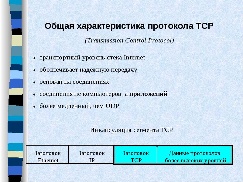 Стек протоколов tcp ip презентация