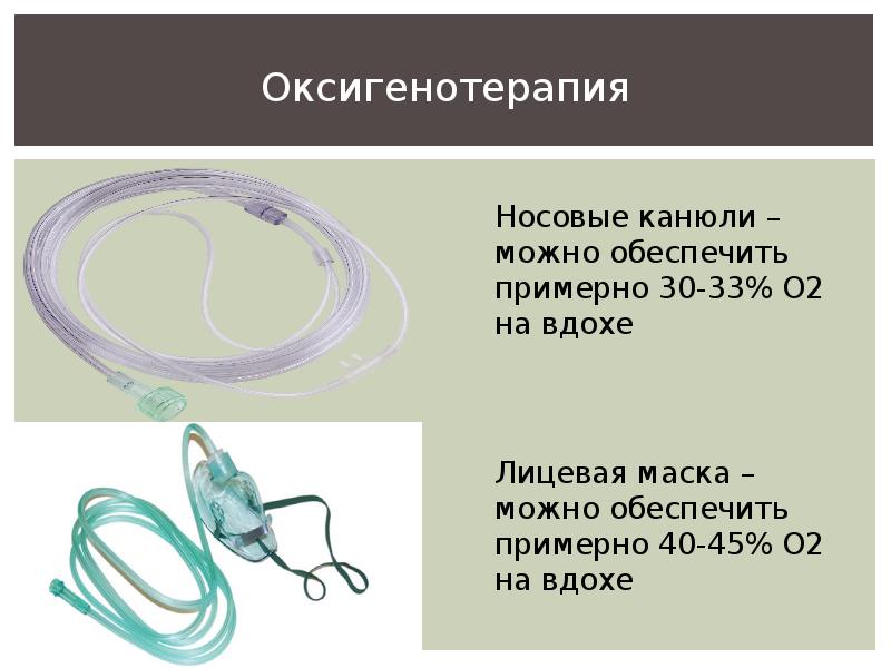 Оксигенотерапия картинки для презентации