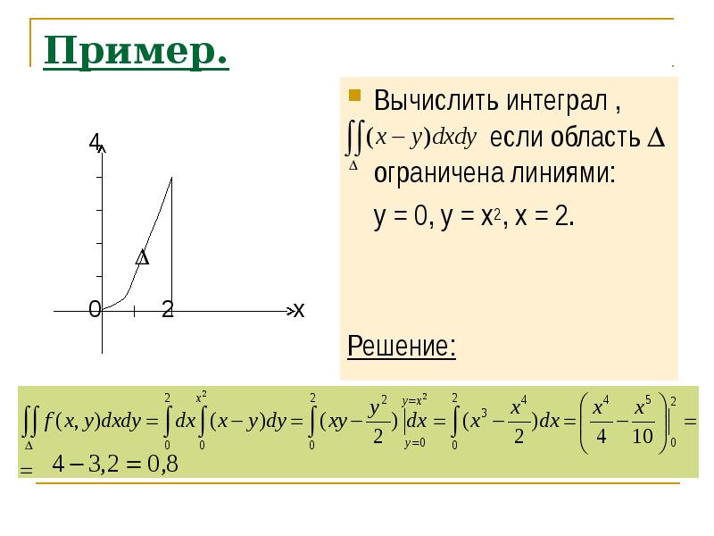 Кратные интегралы мгту 3 семестр