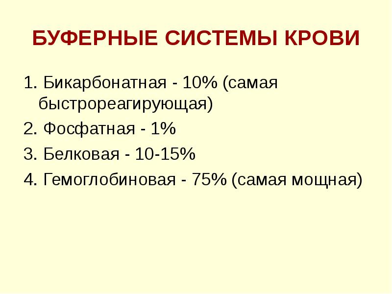 Бикарбонатная буферная система схема - 96 фото