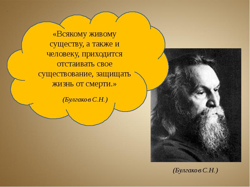 Булгаков сергей николаевич презентация