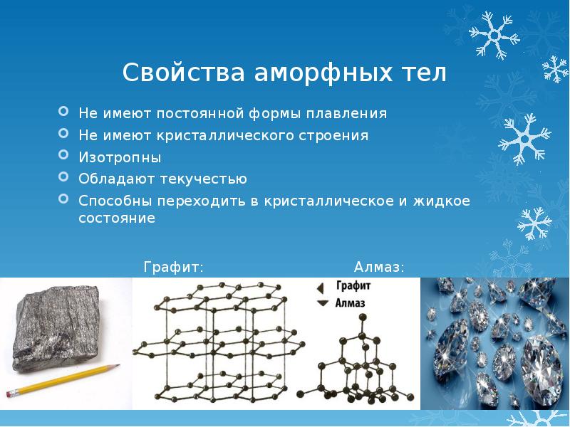 Кристаллическое состояние вещества 8 класс презентация