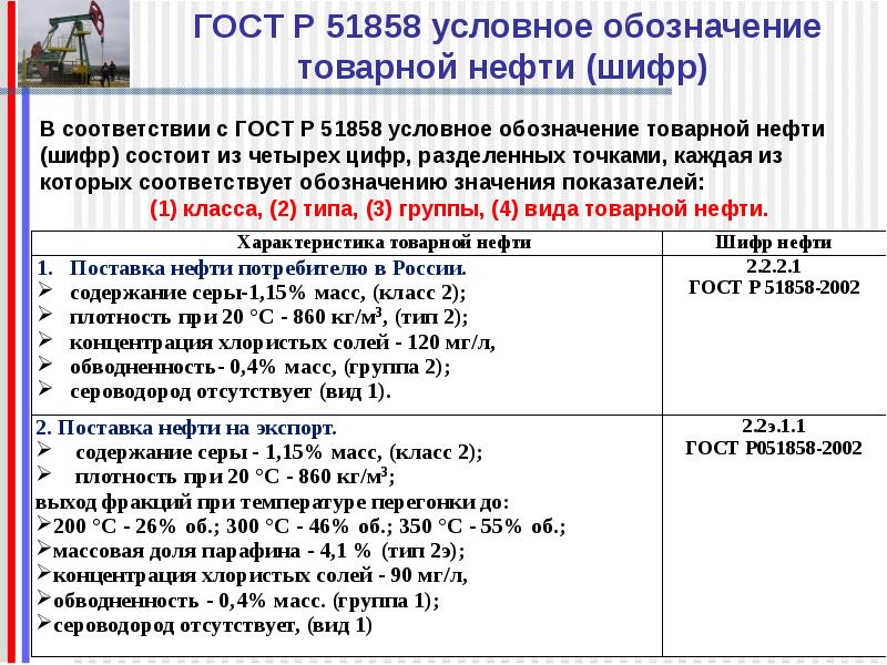 Товарная нефть. Товарная нефть ГОСТ 51858-2002. Качество нефти по ГОСТ Р 51858-2002. ГОСТ нефти. Параметры нефти по ГОСТ.