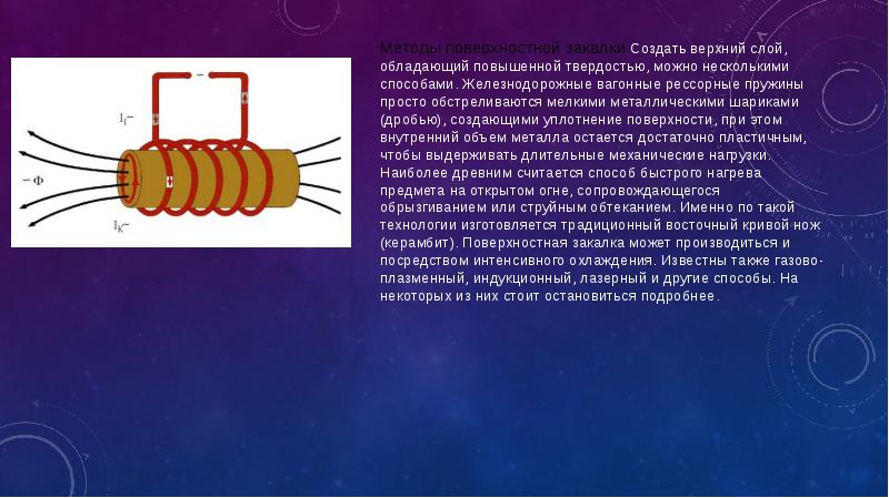 Закалка материалов технология 8 класс презентация