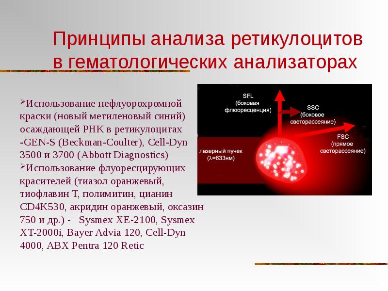 Реферат: Гематологические анализаторы