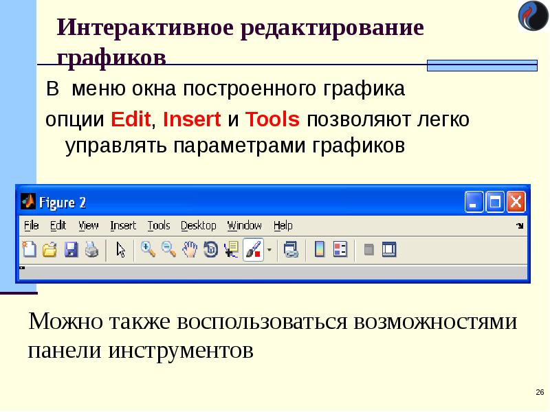 Меню окна. Интерактивные графические системы. Правка графическая. Графические системы построенной на базе текста.