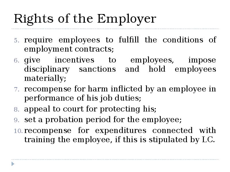 Labor Law. (Lecture 2)