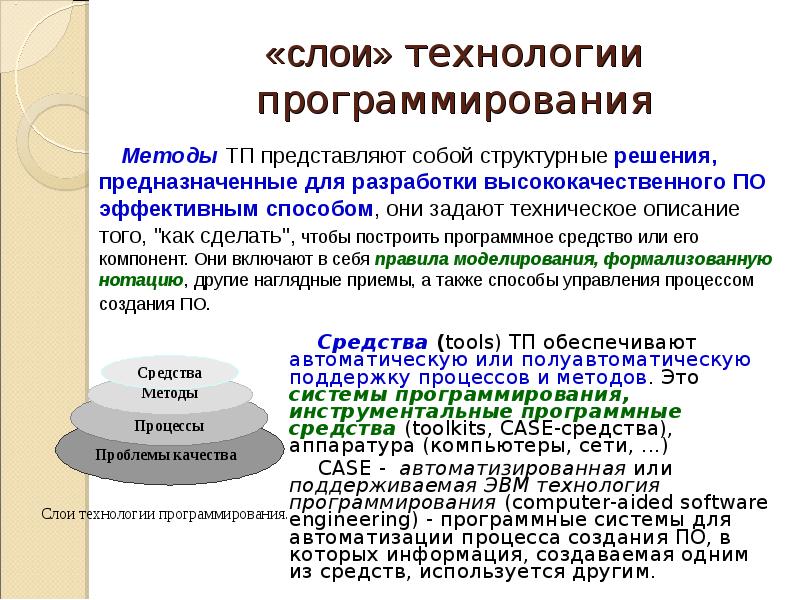 Средства разработки