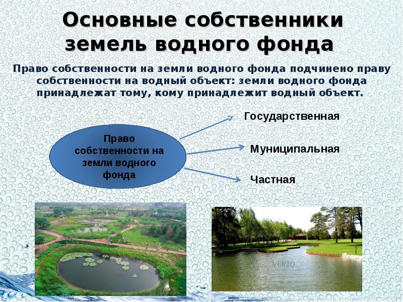 Фото земли водного фонда