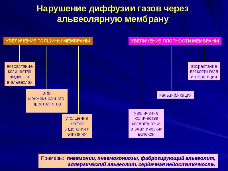 Дыхательная недостаточность патофизиология презентация