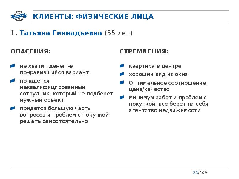 Анализ целевой аудитории презентация