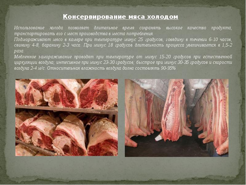 Условия мяса. Способы консервирования мяса. Методы консервирования мяса холодом.. Методы консервирования мяса и мясных продуктов. Технология консервирования и хранения мяса.