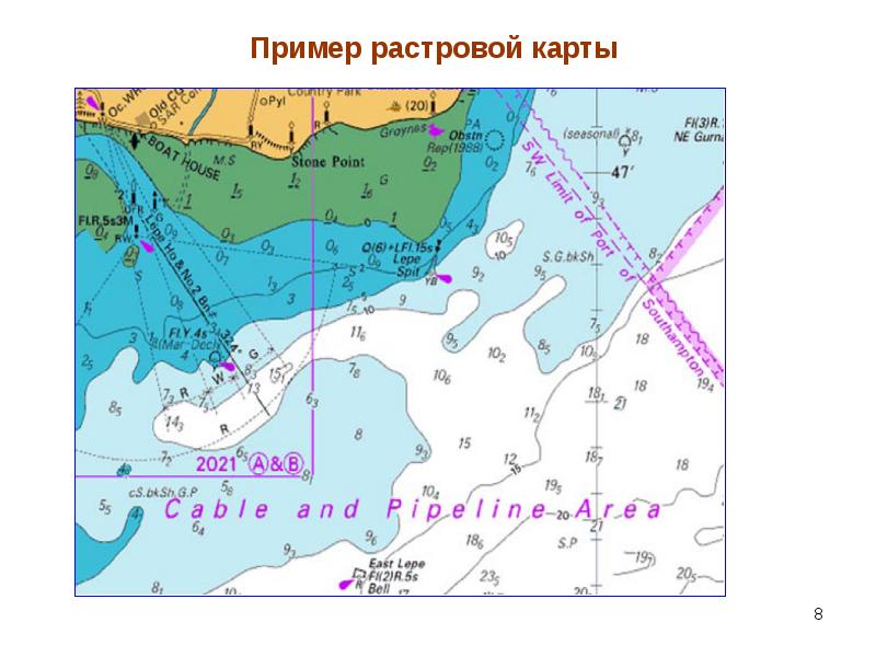 Электронная морская карта