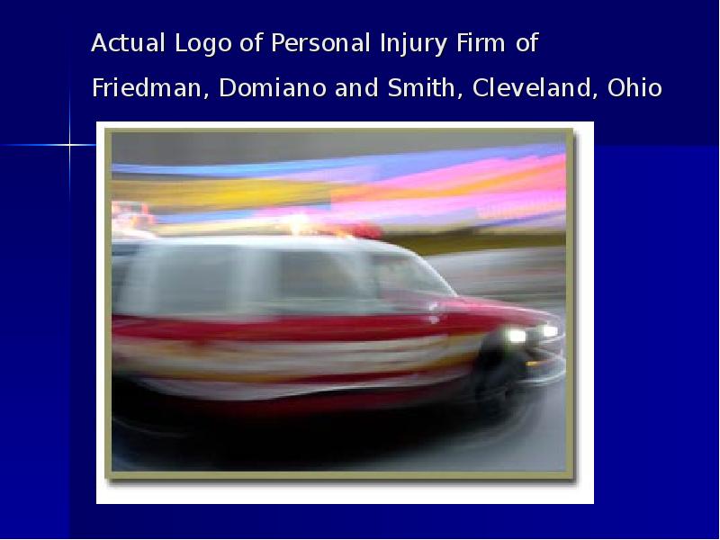 Actual Logo of Personal Injury Firm of  Friedman, Domiano and