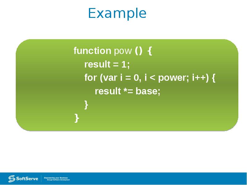 Example Example