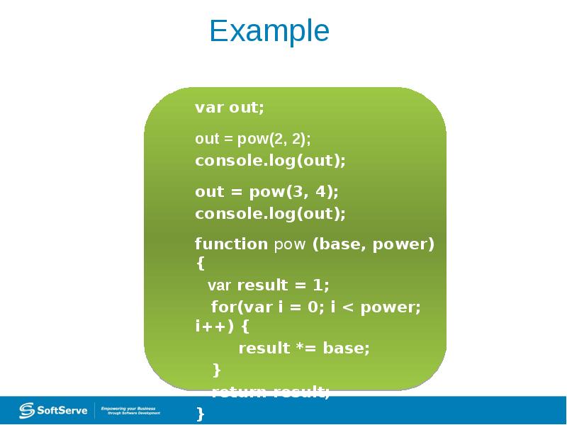 Example Example