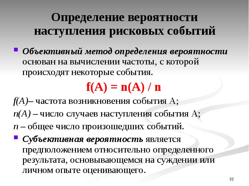 Аксиоматическое определение вероятности