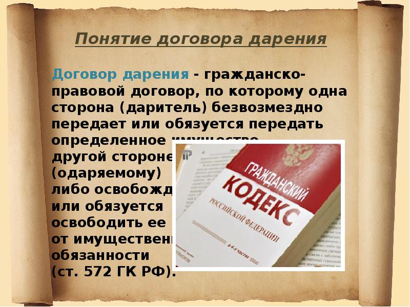 Договор презентация по гражданскому праву