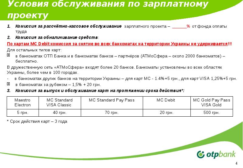 Обратная комиссия зарплатный проект что это