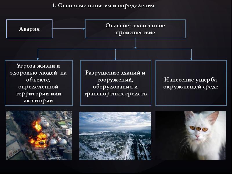 Чрезвычайные ситуации угрожающие безопасности окружающей среды проект