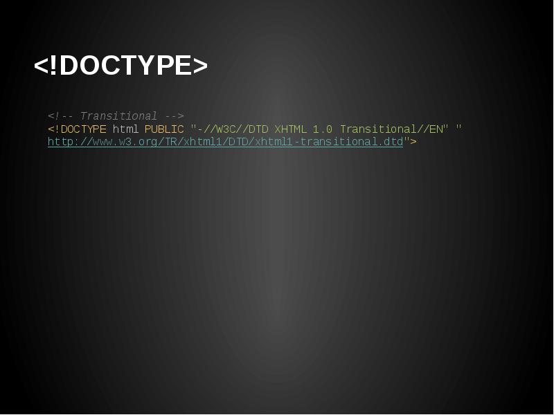 <!DOCTYPE> <!DOCTYPE>