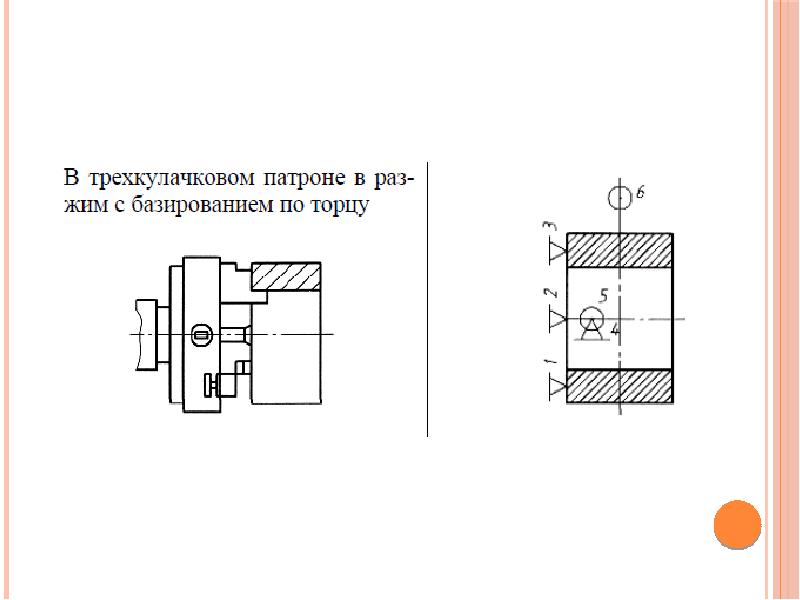 Трехкулачковый патрон схема базирования