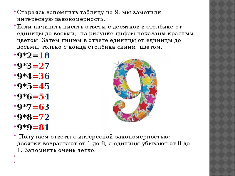 Презентация умножение на 6