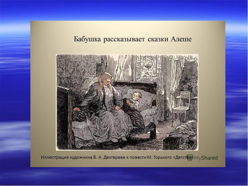 Вы Познакомились С Главами Из Повести Детство