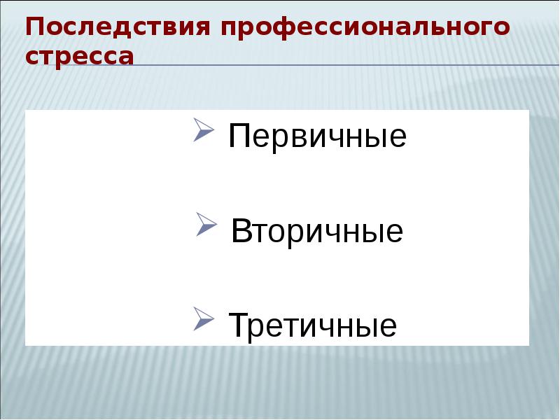 Стресс проект презентация