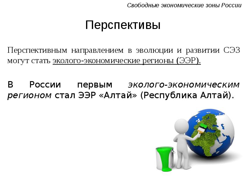 Свободные экономические зоны в мировой экономике презентация